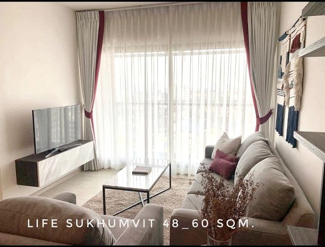 Ready to RENT, 2 bedrooms at Life Sukhumvit 48 high rise building near BTS Phrakanong 