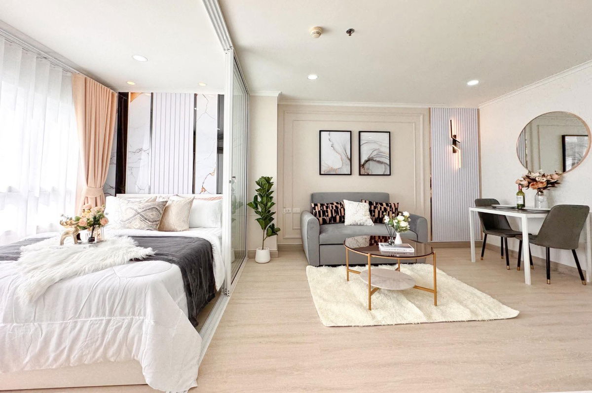 รูป Condo158  Vาย :ลุมพินีเพลสพระราม8  (Lumpini Place Rama8)  ใครกำลังหาคอนโดแต่งครบใกล้ศิริราชดูนี่ก่อน - รูปที่ 4/50