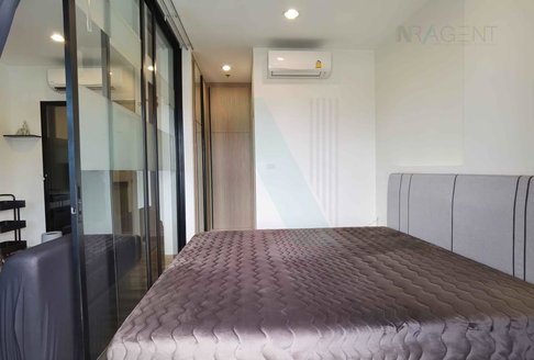 🚩 For Rent Condo NICHE MONO CHAROEN NAKORN Building 1, Floor 16,1 bed room, Room size 34 sqm