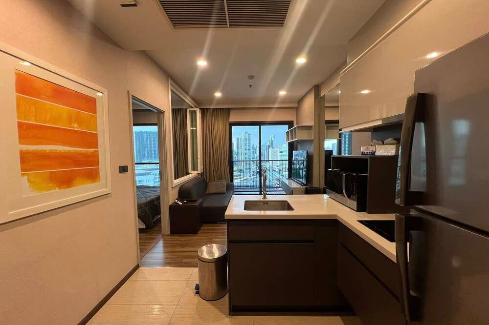 picture 🔥 For Sale !!🔥 Code C20230900437..........Wyne by Sansiri, 1 bedroom, 1 bathroom, high floor 19++, furnished, Special Deal!!📣📣 - 5/7