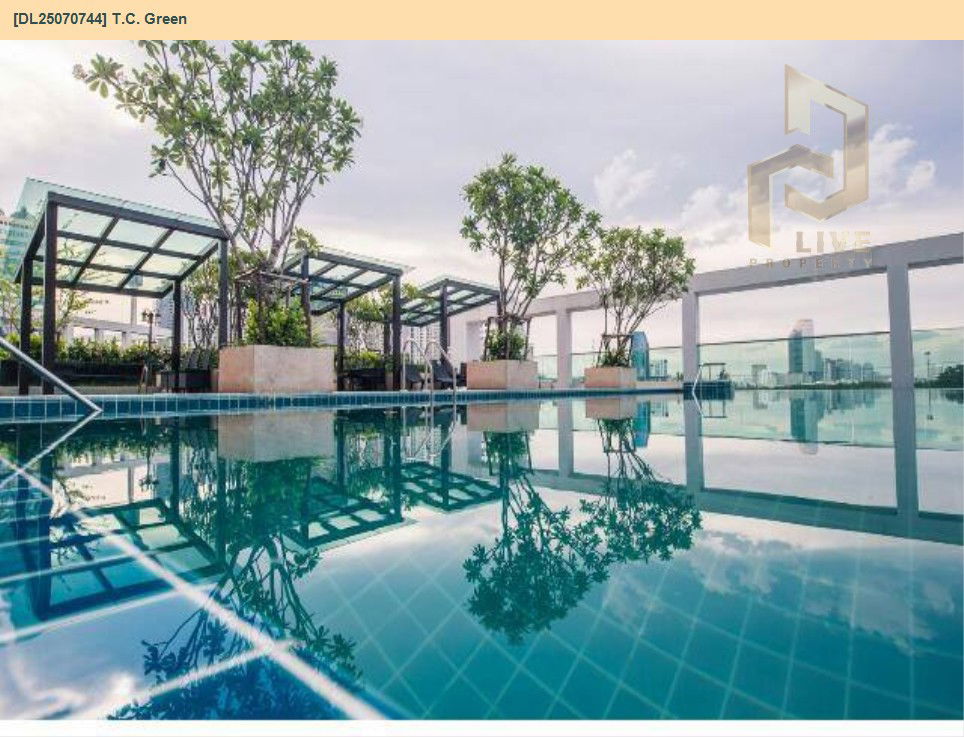 picture DL25070744 Condo for rent, T.C. Green near MRT พระราม 9, ready to move in, call urgently 0656133286 LineID @655ebbvc - 8/9