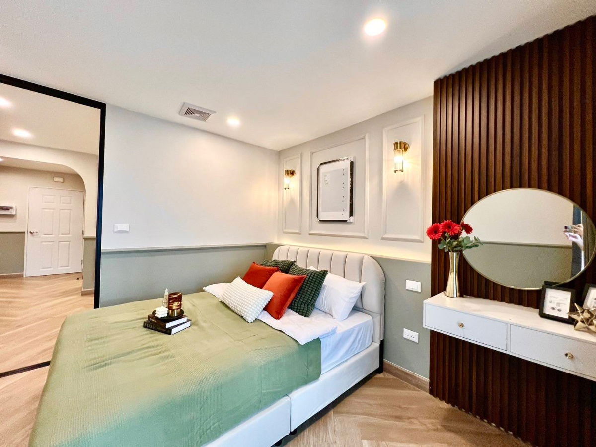 picture P1104 Condo for rent Srivara Mansion, good location, beautiful but beautiful. Wide, fully furnished, super special price. - 12/17