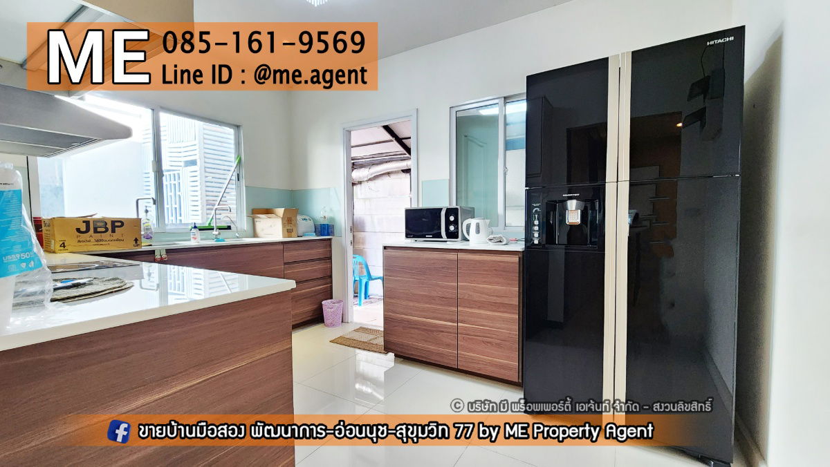 picture Rent New house, Passorn Prestige, Pattanakarn 38 size 250 sqm fully furnished, Pattanakarn - Srinakarin - On Nut, call 064-954-9619 (RBJ19-76). - 18/25
