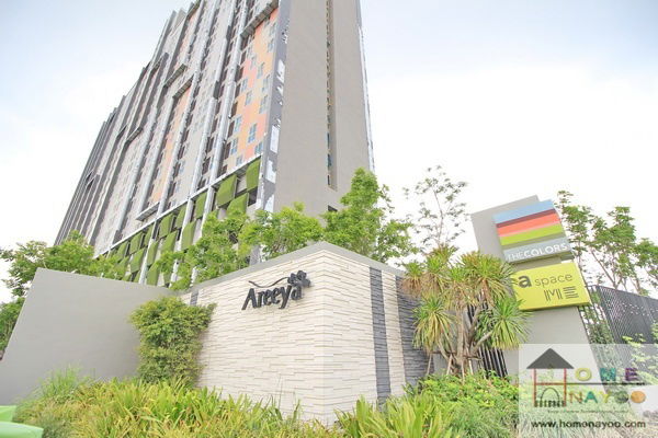 รูป ให้เช่า A Space Me Bangna พร้อมอยู่ เฟอร์ครบ ใหม่ครบครัน มีเครื่องซักผ้า ลดจาก 8,500 - รูปที่ 15/16