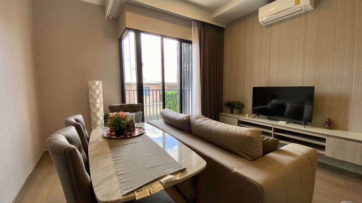 picture 2 bedroom, 2 bathroom rental room, 45,000 baht, ready to move in, Park Origin Phayathai, near Phayathai BTS station - 1/10