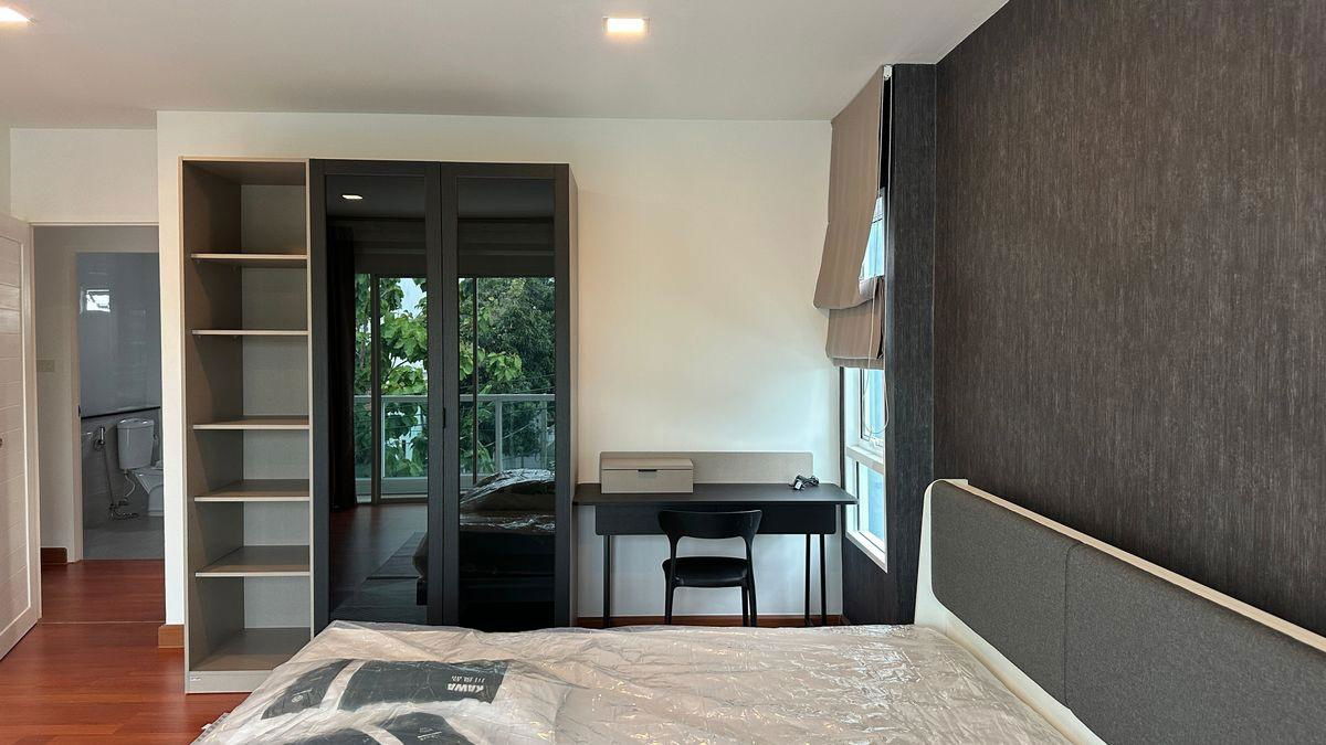 picture Townhouse for rent ✨ On Nut 46 - Srinakarin 36 near MRT Srinakarin 38 only 1.2 km. ✨ 3 bedrooms, 4 bathrooms - 15/18