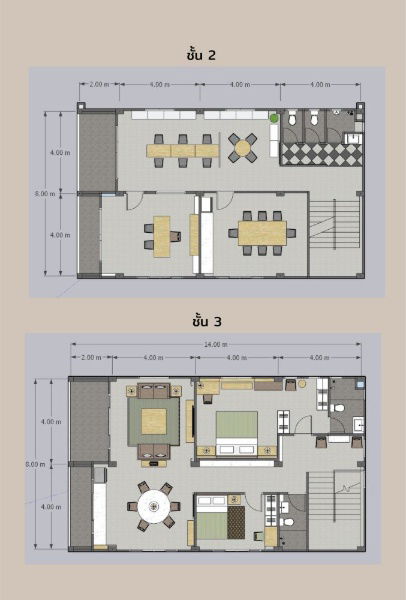 รูป ขาย / เช่า Home Office (ชัยพฤกษ์) 2 และ 3 ชั้นพร้อมที่ดิน ทำเลดี เดินทางสะดวก ใกล้สถานีรถไฟฟ้า MRT แยกปากเกร็ด  - รูปที่ 14/15