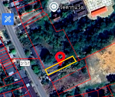 ที่ดิน บ่อไร่ ตราด : ที่ดินทำเลสวย ติดถนนทางหลวงแหล่งชุมชม อำเภอบ่อไร่ จังหวัดตราด