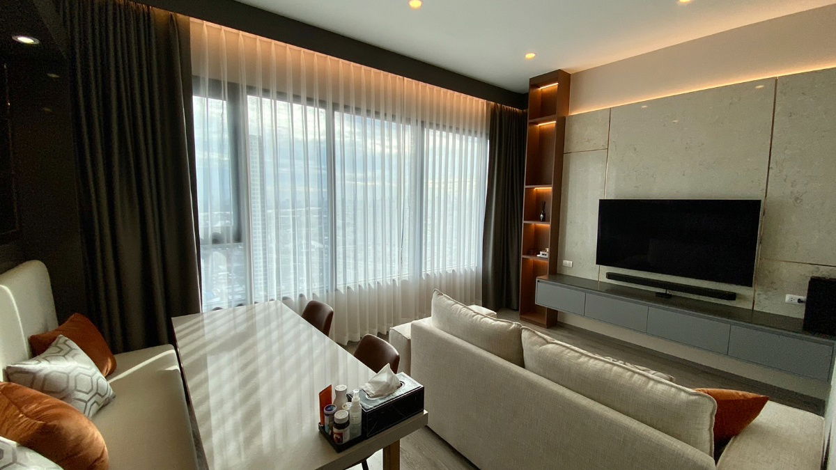 picture Room for rent, 2 bedrooms, 2 bathrooms, 55 sq m., 38,000 baht, ready to move in, KnightsBridgePrime On Nut - 1/31