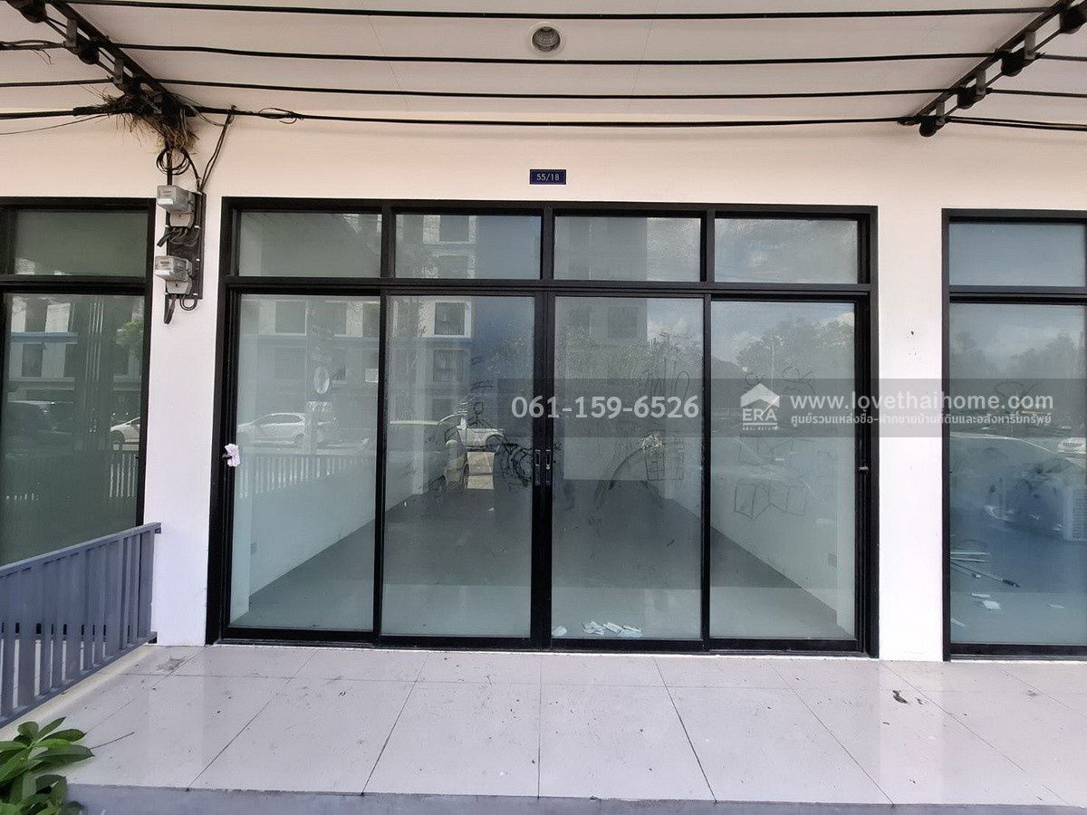รูป ขายอาคารพาณิชย์ 4 ชั้น โครงการวินน์ธานี ถ.เทพกุญชร 2 ใกล้ตลาดไท (3 คูหา) คูหาละ 17.5 ตรว. ตึกใหม่ ไม่เคยเข้าอยู่ พร้อมที่จอดรถหน้าตึก - รูปที่ 3/14