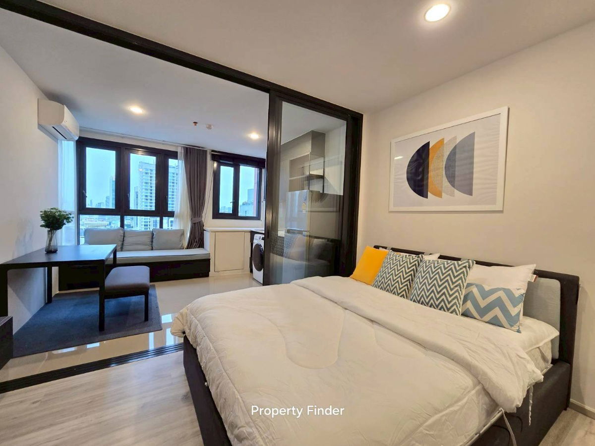 picture Condo for Rent : XT Huaikhwang  Schedule a viewing 👉 Line: @propertybkk1 - 2/16