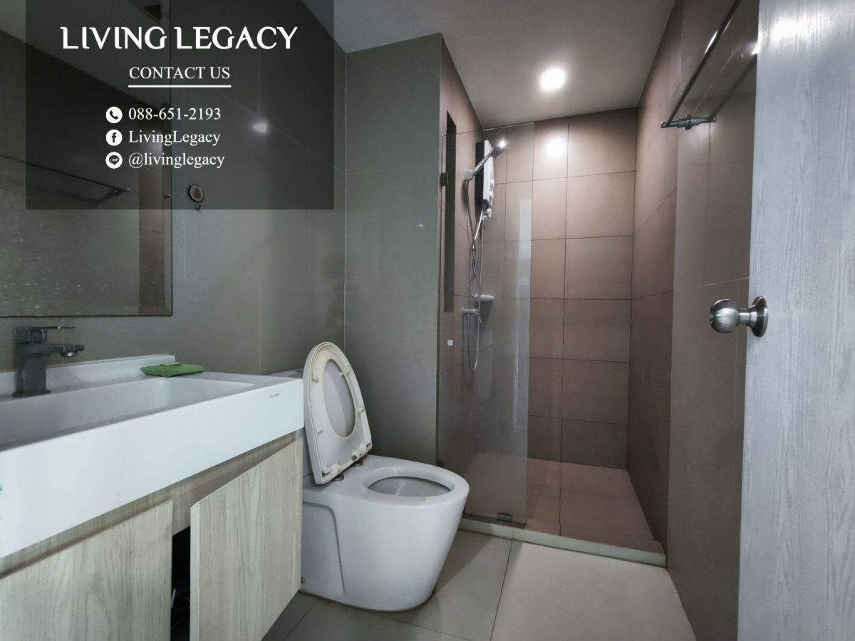 picture SHDRBK Condo For Rent Rich Park @ Triple Station 30 Sq.M. Floor 30 line id : @livinglegacy - 14/14