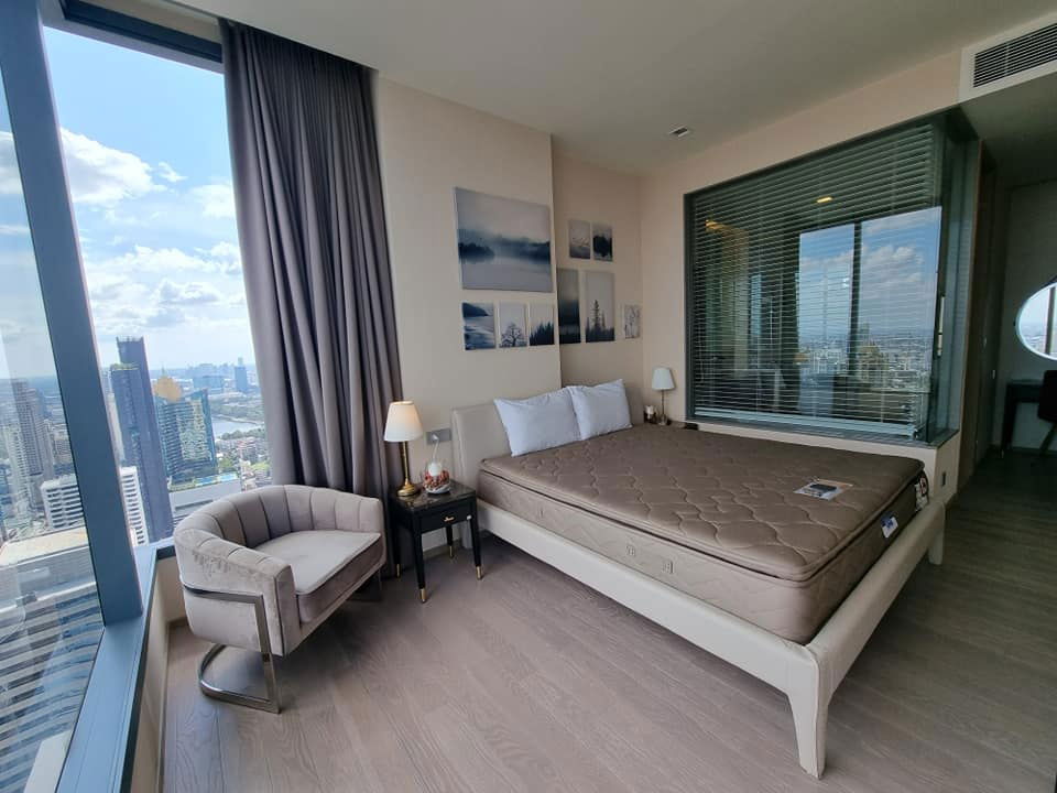 รูป ให้เช่าคอนโด ดิ เอส อโศก อาคาร 1 ชั้น 46 1 ห้องนอน ขนาด 53 ตรม ใกล้ โรงเรียนวัฒนาวิทยาลัย - รูปที่ 2/9