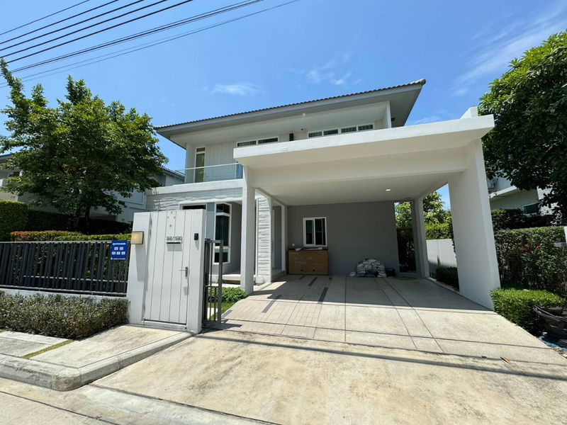 บ้านเดี่ยวให้เช่า : 🏡BN030 ให้เช่าบ้านเดี่ยวไซต์ใหญ่ สุด Private  🏡.   โครงการหมู่บ้าน มัณฑนาบางนา-วงแหวน (รามคำแหง 2)(ENG Below🇬🇧)