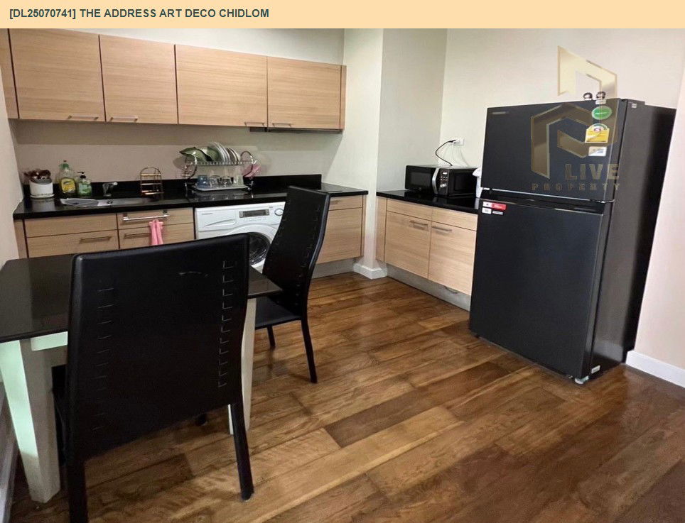 รูป MDL25070741 ให้เช่าคอนโด ดิ แอดเดรส ชิดลม (The Address Art Deco Chidlom) ใกล้ BTS ชิดลม พร้อมเข้าอยู่ โทรด่วน 0638692663 LineID @655ebbvc - รูปที่ 3/9