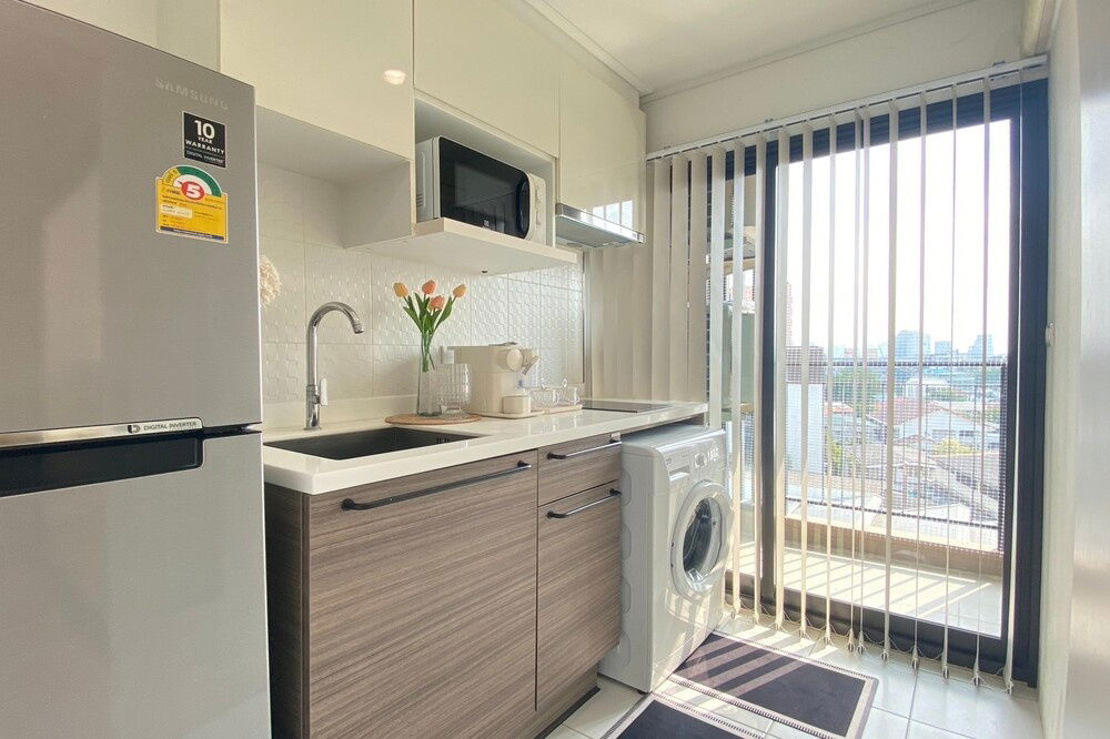 รูป 🔥 สำหรัยขาย !!🔥 Code C20250200017..........Condolette Pixel Sathorn, 1 ห้องนอน, 1 ห้องน้ำ, แต่งครบ, สไตล์โฮมมี่, ราคาพิเศษ!!📣📣 - รูปที่ 6/8