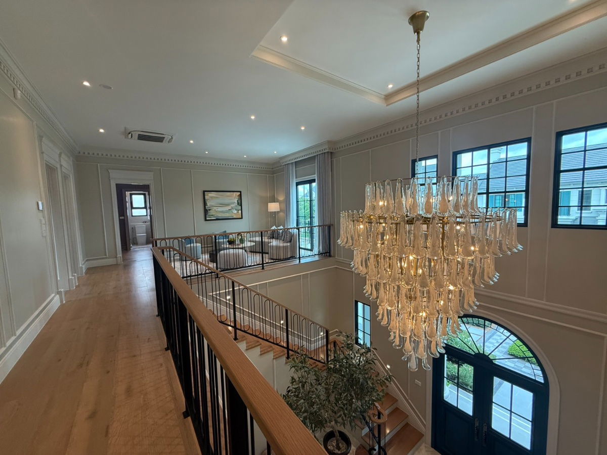 รูป 🏡 ขายบ้านพร้อมเฟอร์นิเจอร์ ตกแต่งครบ!!! โครงการณริณสิริ พระราม 9 – กรุงเทพกรีฑา บ้านหรูระดับ Luxury จากแสนสิริ - รูปที่ 9/16