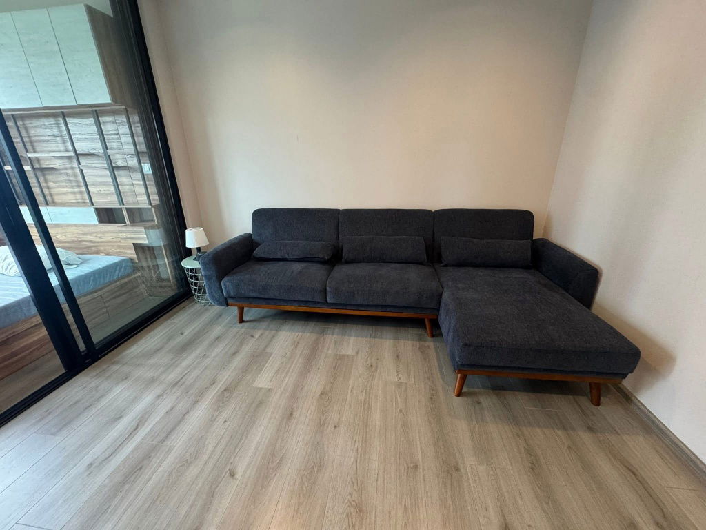 รูป 📣ให้เช่าคอนโด “ Politan Rive ” ✅ห้องใหญ่ , ทิศเหนือ ✨เครื่องใช้ไฟฟ้าครบ 📲 ไลน์ @dmcondo (อย่าลืมใส่ @ ด้วยนะครับ) - รูปที่ 5/10