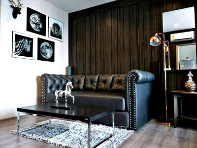 Condos for rent Boromratchachonnani Nursing College : 1-BR Condo at Politan Rive near MRT Phra Nang Klao Bridge (ID 2222470)