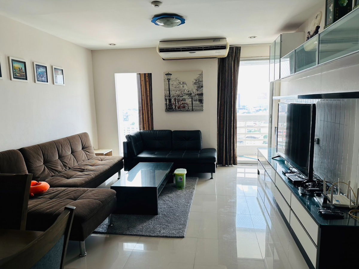 picture Two-bedroom unit for sale in NS Tower Bangna Condominium, 2 minute walk from Central Bangna Department Store - 1/16