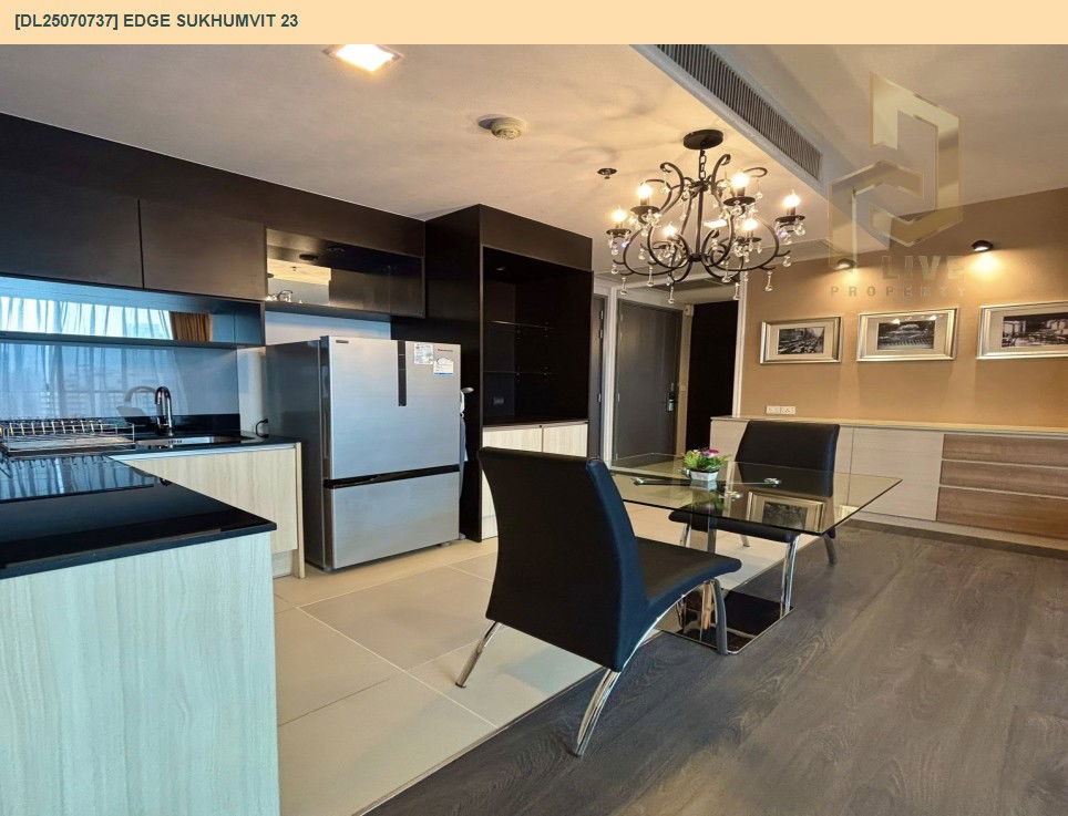 รูป DL25070737 ให้เช่าคอนโด เอดจ์ สุขุมวิท 23 (Edge Sukhumvit 23) ใกล้ BTS อโศก พร้อมเข้าอยู่ โทรด่วน 0638692663 LineID @534wlwof - รูปที่ 11/25