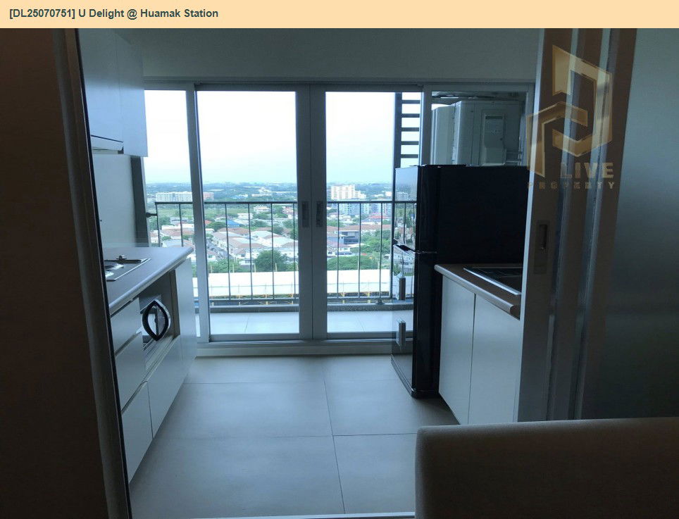 picture MDL25070751 Condo for rent, U Delight @ Huamak Station near Airport Rail Link Hua Mak, ready to move in, call urgently 0656133286 LineID @655ebbvc - 9/9