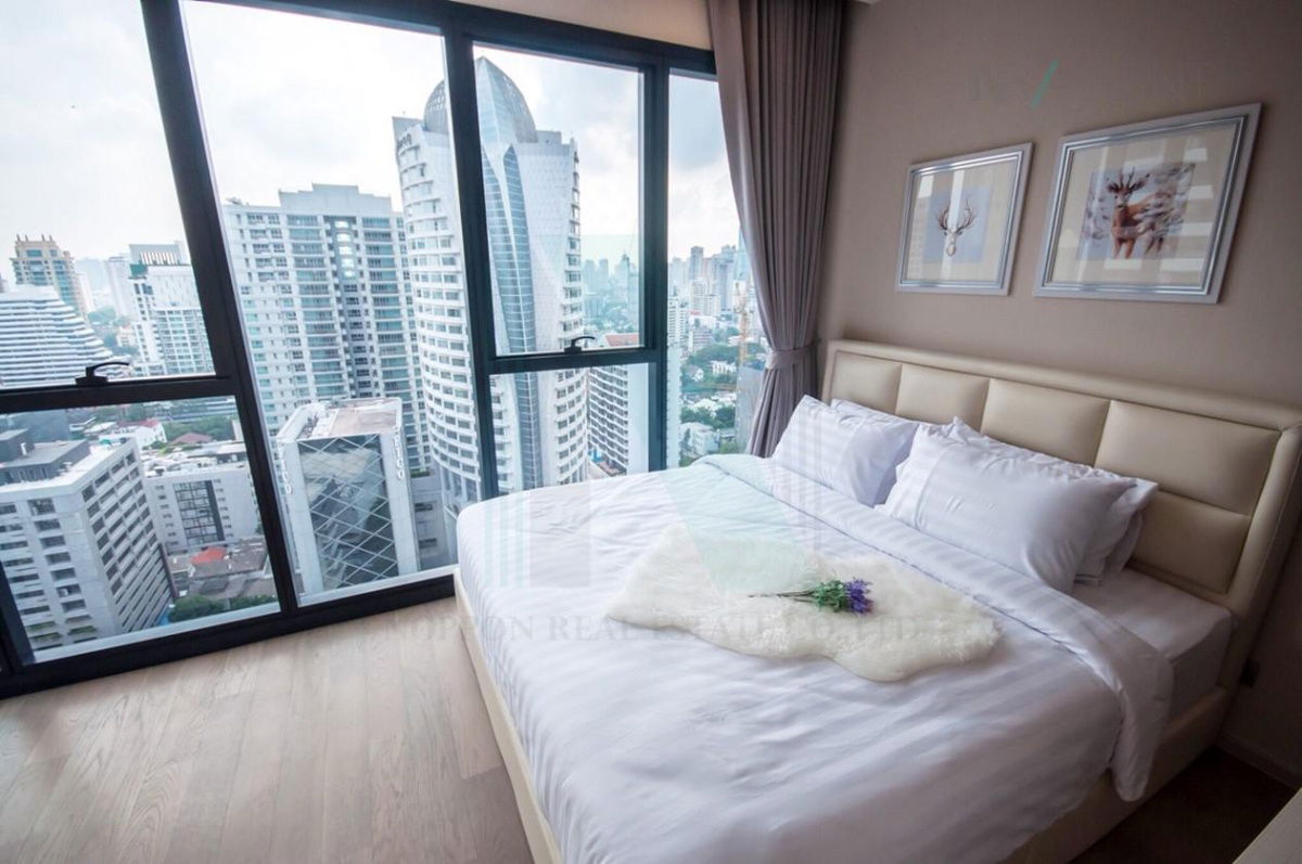 รูป ให้เช่าคอนโด แอชตัน อโศก อาคาร 1 ชั้น 23 2 ห้องนอน ขนาด 46.00 ตรม ใกล้ Terminal 21 - รูปที่ 7/8
