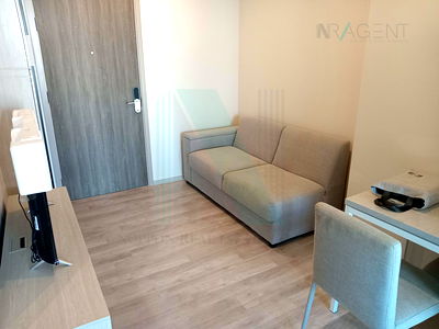Condos for rent Bangna - Trat  : For Rent Condo NICHE MONO MEGA SPACE BANGNA Building 1, Floor 30,1 bed room, Room size 31 sqm