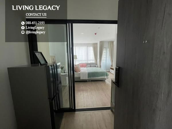 รูป SQIOBC ให้เช่าคอนโด The Rich Rama 9 - Srinakarin 26.79 ตร.ม. ชั้น 16 line id : @livinglegacy - รูปที่ 5/6