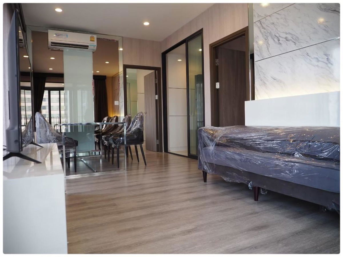 รูป IDEO MOBI ASOKE ชั้น 20 55ตรม 2 ห้องนอน 1ห้องน้ำ ทีวี 50" ตู้เย็น เครื่องซักผ้า 3 เครื่อง - รูปที่ 6/12