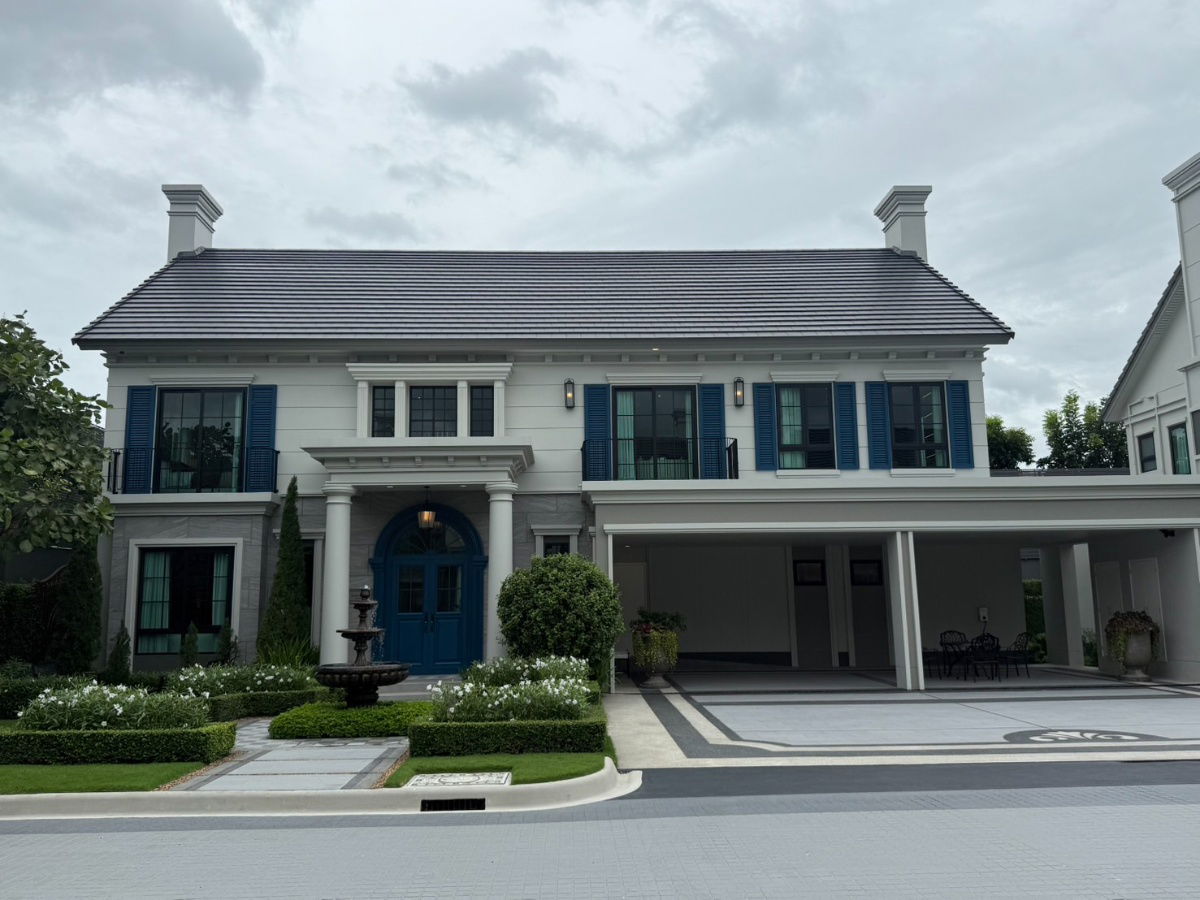 รูป 🏡 ขายบ้านพร้อมเฟอร์นิเจอร์ ตกแต่งครบ!!! โครงการณริณสิริ พระราม 9 – กรุงเทพกรีฑา บ้านหรูระดับ Luxury จากแสนสิริ - รูปที่ 1/16