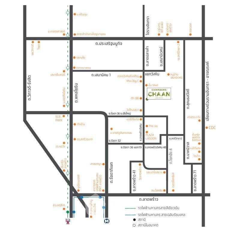 picture 1-BR Condo at Chambers Chaan Ladprao - Wanghin in Lat Phrao (ID 2221975) - 27/27