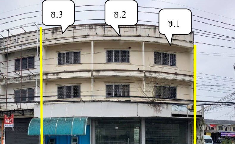picture อาคารพาณิชย์ 274.8 square meter Tak Wang Chao Chiang Thong for 11055000 THB - 1/6