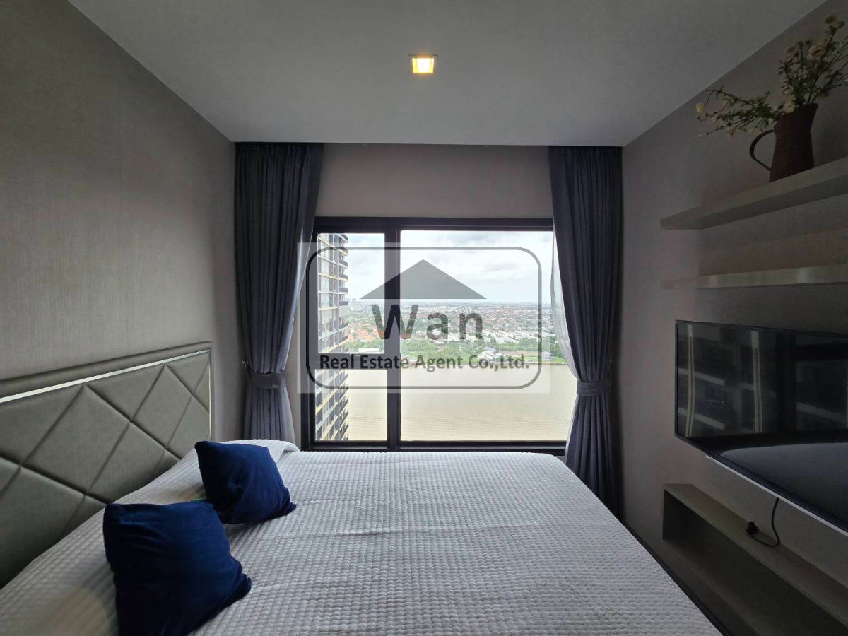 รูป ให้เช่า politan rive แบบ 2 ห้องนอน 52 ตร.ม. วิวสวนและแม่น้ำ ครบพร้อมอยู่ - รูปที่ 14/18