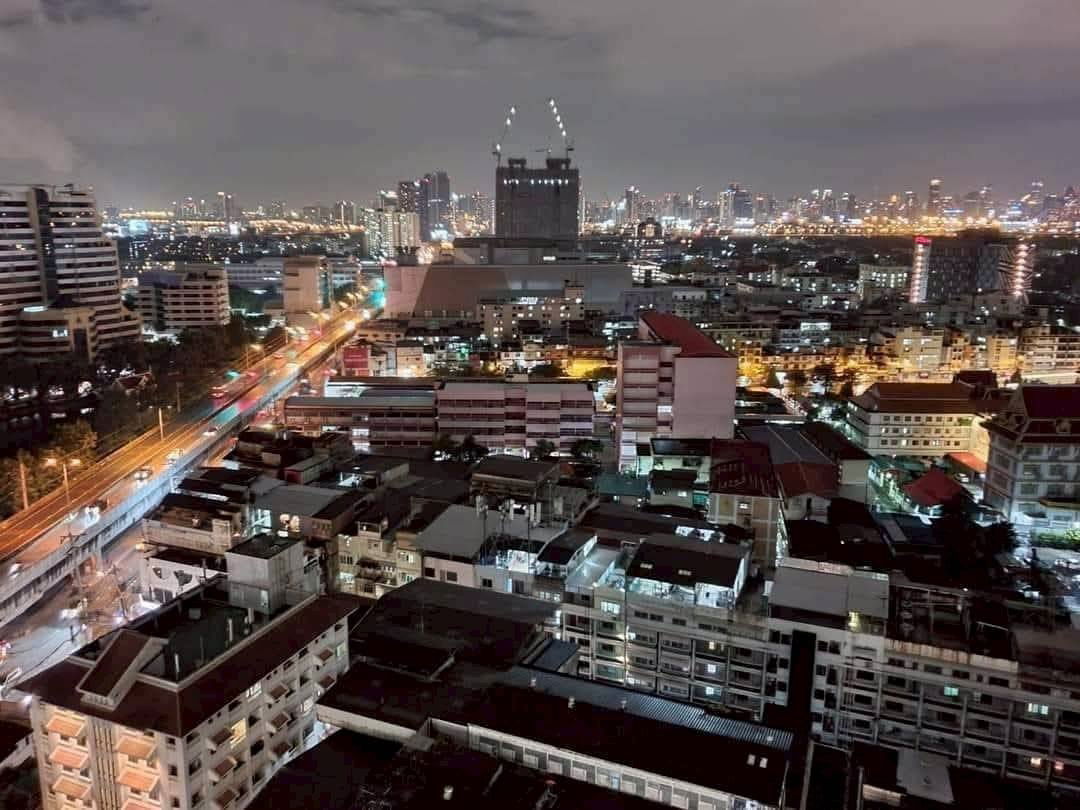 picture WS1632 🌆 For rent! MODIZ Rhyme Ramkhamhaeng, beautiful view, high floor, near MRT, only 80 m., only 13,000 baht/month - 12/17