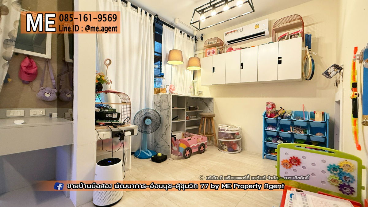 picture For Sale 2-Storey Townhouse Pruksa Ville 73, Pattanakarn 38, Good decoration, Close to Ekkamai - Thonglor - Sukhumvit, call 064-954-9619 (TA67-18) - 8/19