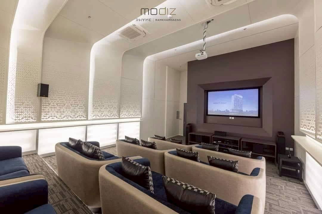picture WS1632 🌆 For rent! MODIZ Rhyme Ramkhamhaeng, beautiful view, high floor, near MRT, only 80 m., only 13,000 baht/month - 15/17
