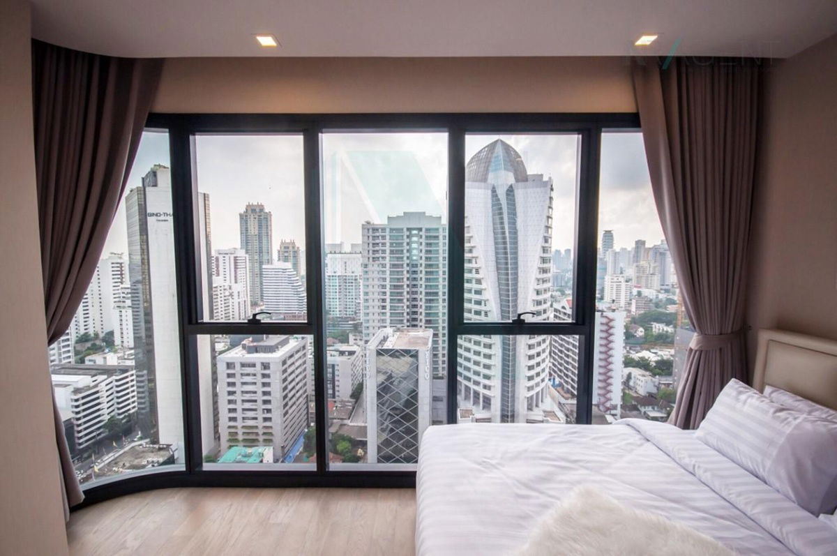 รูป ให้เช่าคอนโด แอชตัน อโศก อาคาร 1 ชั้น 23 2 ห้องนอน ขนาด 46.00 ตรม ใกล้ Terminal 21 - รูปที่ 5/8