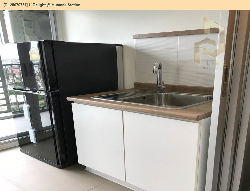 picture MDL25070751 Condo for rent, U Delight @ Huamak Station near Airport Rail Link Hua Mak, ready to move in, call urgently 0656133286 LineID @655ebbvc - 8/9