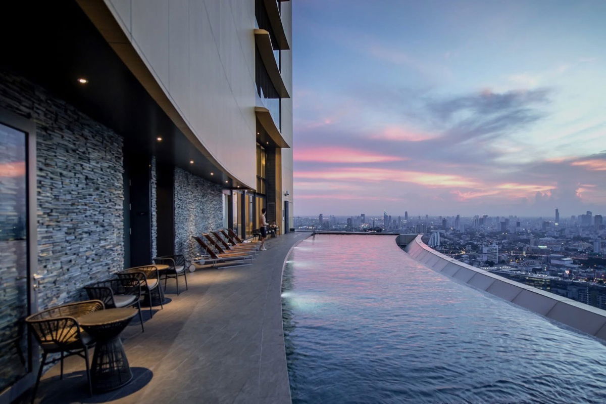 picture The Lumpini 24 for rent 2br.2bath 54.3 sqm. corner Bang Krachao view and City View, beautifully decorated, 15th floor - 20/26