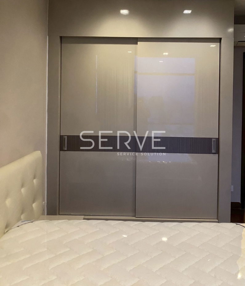 picture 2 Beds Large Room High Floor Good view & Perfect Location Close to MRT Thailand Cultural Centre Station, 220 m. @   Ivy Ampio - 9/10