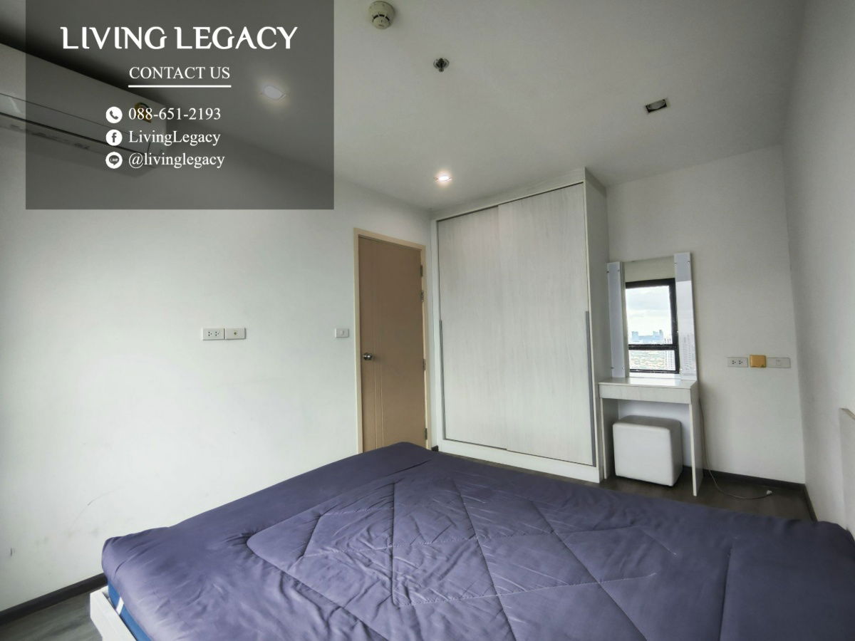 picture SHDRBK Condo For Rent Rich Park @ Triple Station 30 Sq.M. Floor 30 line id : @livinglegacy - 5/14