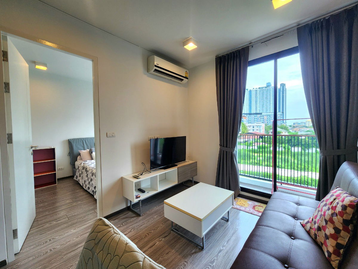 รูป รีโนเวทใหม่ ทาสีใหม่ **จอดรถได้ รถยนต์ 1 มอไซค์ 1 **ให้เช่า Zelle รัตนาธิเบศร์ ชั้น 4 ขนาด 32 ตรม. **มีเครื่องซักผ้า**โครการติดถนนใหญ่*SN507.1 - รูปที่ 16/52