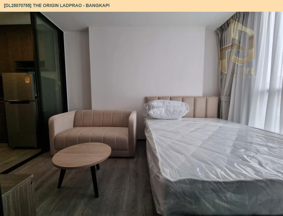 picture DL25070755 Condo for rent, THE ORIGIN LADPRAO - BANGKAPI near -, ready to move in, call urgently 0656133286 LineID @534wlwof - 3/11