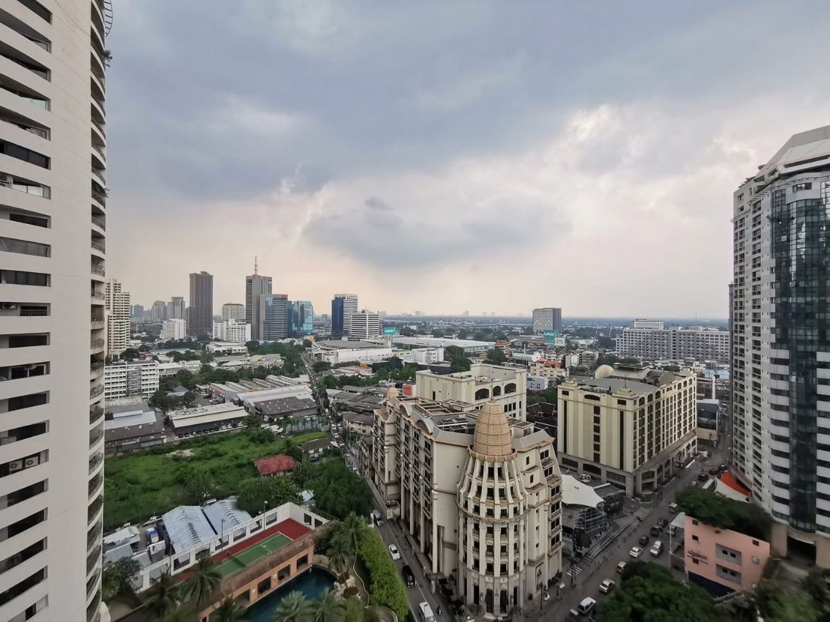 picture The Lumpini 24 for rent 2br.2bath 54.3 sqm. corner Bang Krachao view and City View, beautifully decorated, 15th floor - 18/26