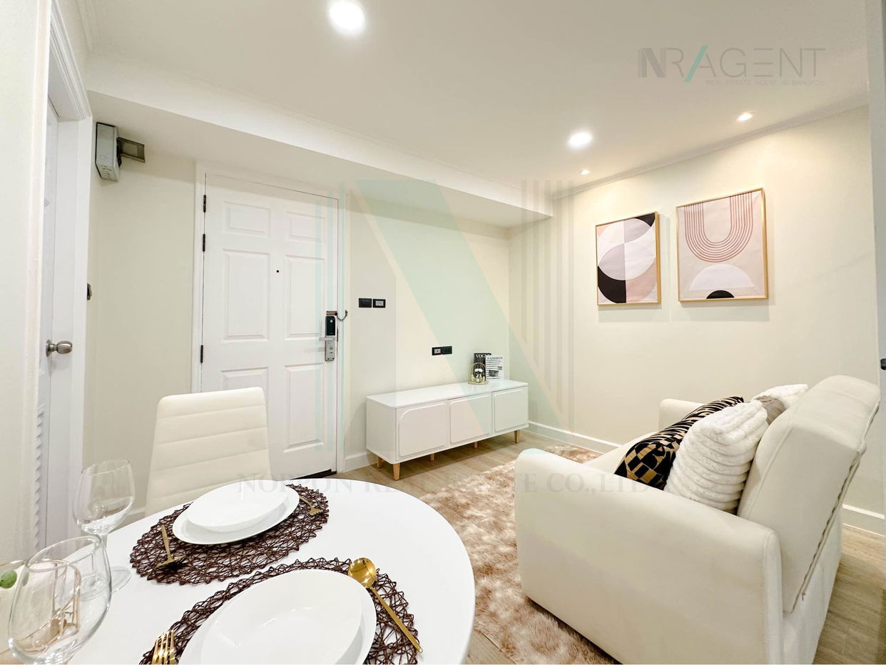 picture For Sell Condo LUMPINI VILLE CULTURAL CENTER Building E1, Floor 2,1 bed room, Room size 30 sqm - 2/8