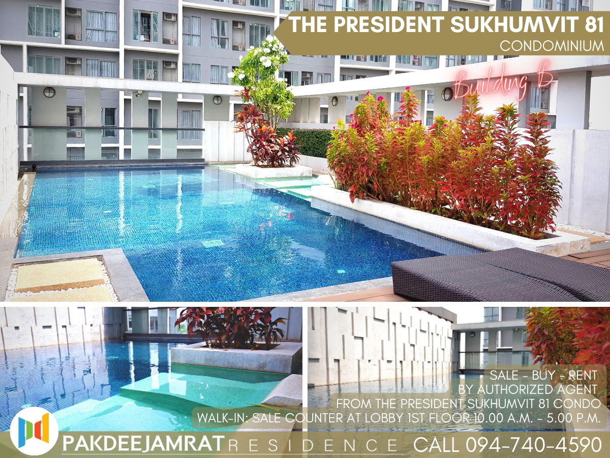 รูป 🅵🅾️🆁 🆁🅴🅽🆃  𝗧𝗵𝗲 𝗣𝗿𝗲𝘀𝗶𝗱𝗲𝗻𝘁 𝗦𝘂𝗸𝗵𝘂𝗺𝘃𝗶𝘁 𝟴𝟭 1 ห้องนอน 1 ห้องน้ำ  ขนาด 35 ตร.ม. 16,000 บาท / เดือน - รูปที่ 8/9