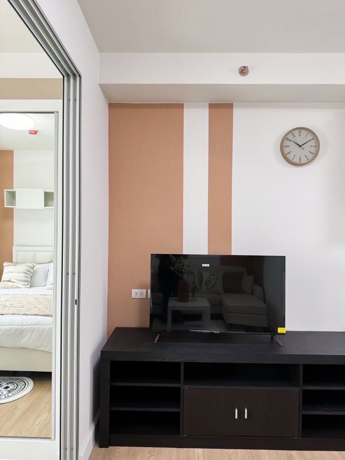 รูป ให้เช่า A Space Me Bangna พร้อมอยู่ เฟอร์ครบ ใหม่ครบครัน มีเครื่องซักผ้า ลดจาก 8,500 - รูปที่ 3/16