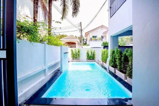 picture For sale, Pattaya pool villa, near Jomtien Beach, Baan Fah Rim Had project - 3/16