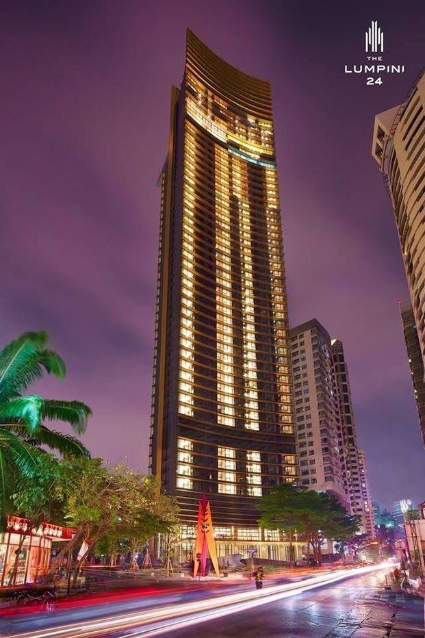 picture The Lumpini 24 for rent 2br.2bath 54.3 sqm. corner Bang Krachao view and City View, beautifully decorated, 15th floor - 26/26